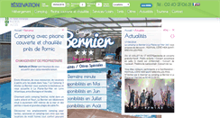 Desktop Screenshot of camping-lebernier.fr